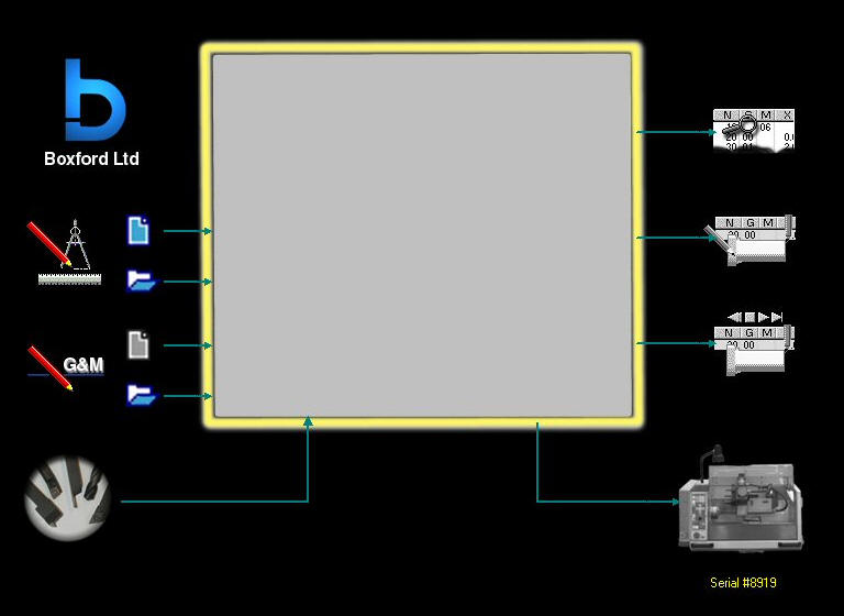 Boxford Lathe  Menu